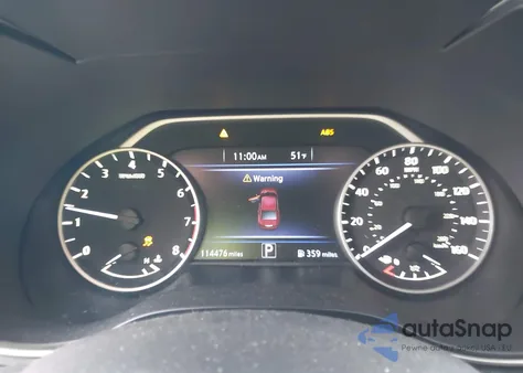 2017 Nissan Maxima 3.5 Sv z USA, uszkodzony, nr VIN 1N4AA6AP8HC442203